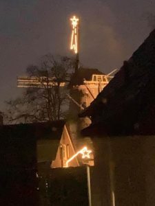 kerstster aanbrengen WM 5-12-2020